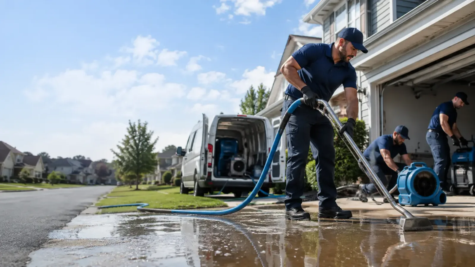Flood Damage Restoration in Washington, OK